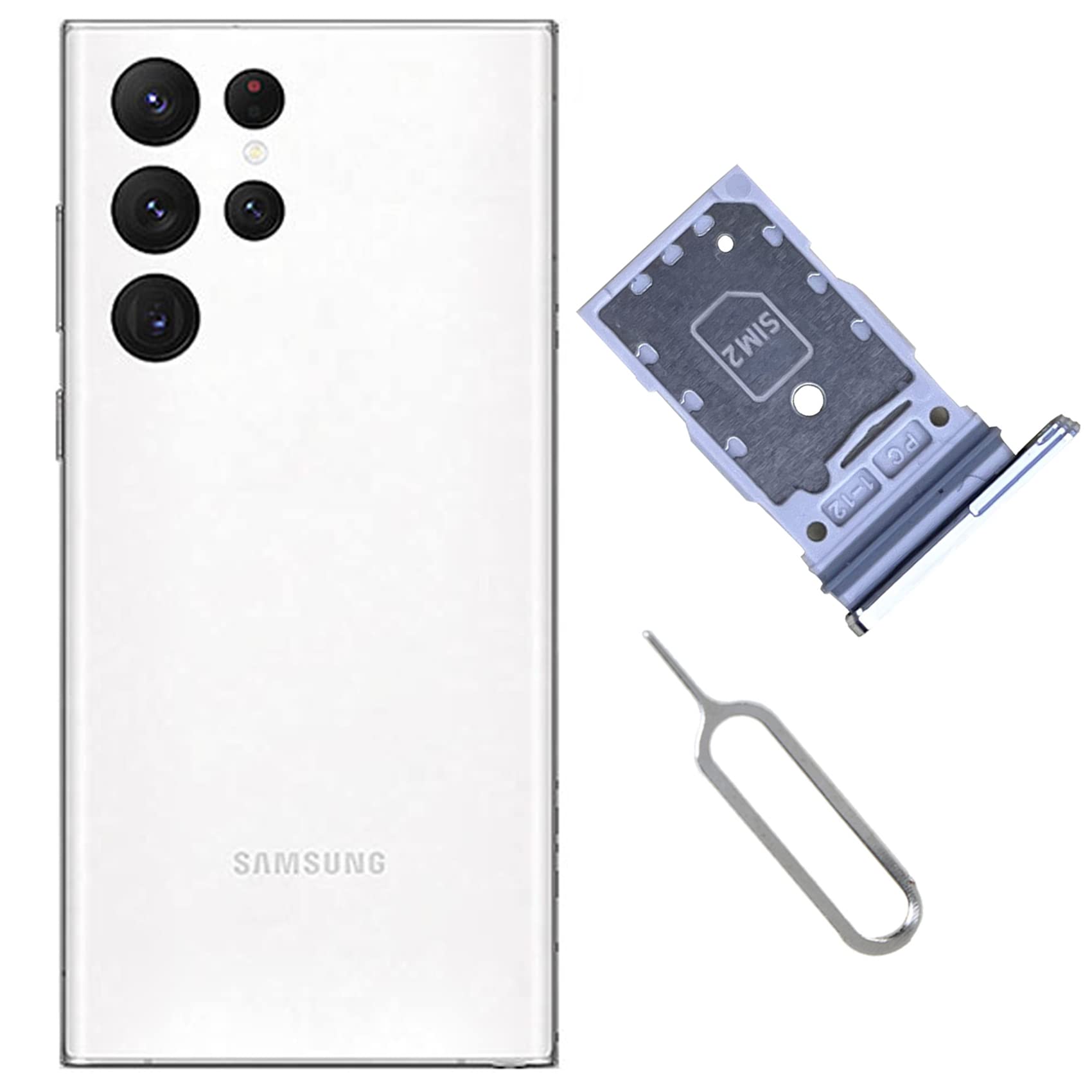 YIEDBCX Compatible with Samsung Galaxy S22 Ultra Dual SIM Card